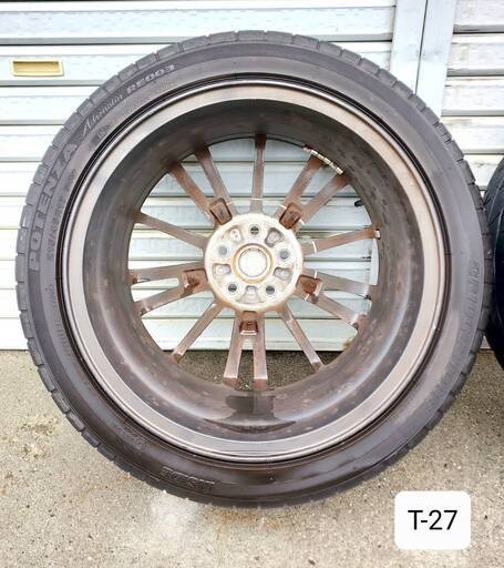 T-27.215/45R17 86 純正タイヤホイールセット 4本