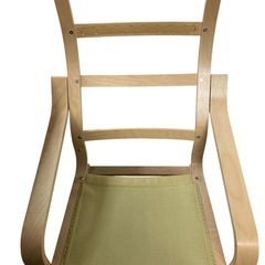 お話中パーソナルチェア　バーチ材突き板の画像