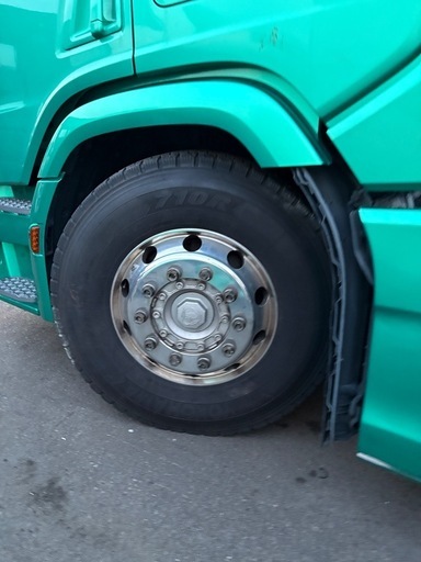710R　295/80R22.5 ヨコハマ　アルミホイール　大型トラック　6本セット　