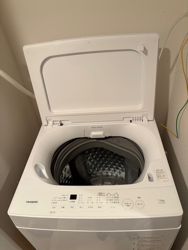 2024年製 ツインバード 7kg 洗濯機 WM-ED70