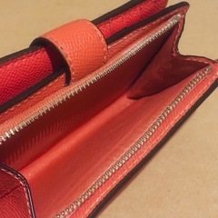 coach 二つ折り財布の画像