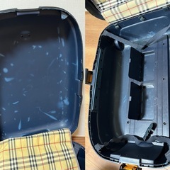キャリーケース（ハード）使用感あり・ロック故障ありの画像