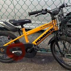 HUMMER 子ども用自転車16インチの画像