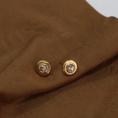 ajiro accessory シンプルピアスの画像