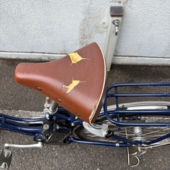 ブリヂストン 電動自転車 26インチ CB6B37 青 前カゴあり 充電器付きの画像