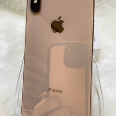 iPhone XS 256GB ゴールド 国内版 SIMフリー 「美品」箱付きの画像
