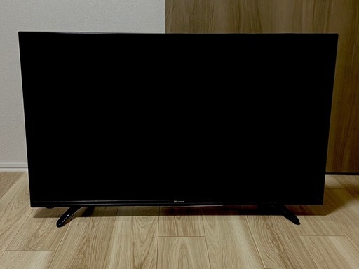 (期間限定セール)【美品】液晶テレビ43インチ2018年製ハイセンス