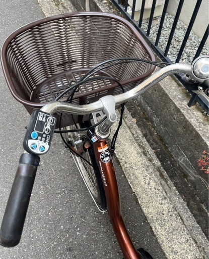 YAMAHA パスナチュラ　電動自転車　管080309。