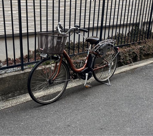 YAMAHA パスナチュラ　電動自転車　管080309。