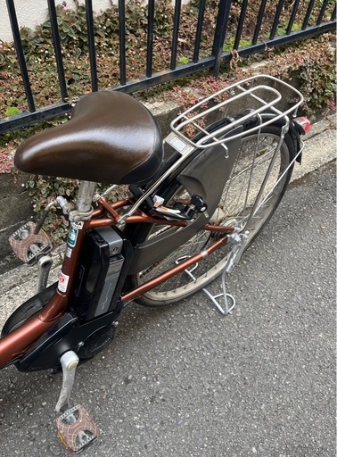 YAMAHA パスナチュラ　電動自転車　管080309。