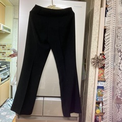 スラックス　黒の画像