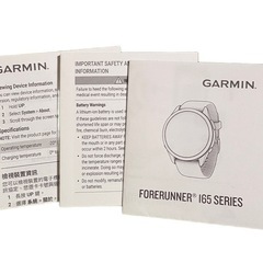 【ほぼ未使用】ガーミン Forerunner165の画像
