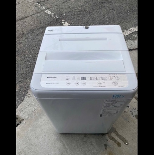 NO B915?福岡市内配送設置無料✨?NA-F60B13-S 全自動洗濯機 Fシリーズ シルバー [洗濯6.0kg /乾燥機能無 /
