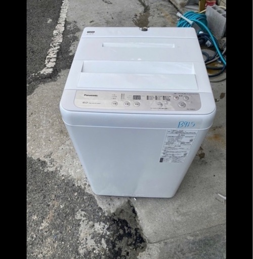 NO B915?福岡市内配送設置無料✨?NA-F60B13-S 全自動洗濯機 Fシリーズ シルバー [洗濯6.0kg /乾燥機能無 /