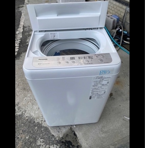 NO B915?福岡市内配送設置無料✨?NA-F60B13-S 全自動洗濯機 Fシリーズ シルバー [洗濯6.0kg /乾燥機能無 /