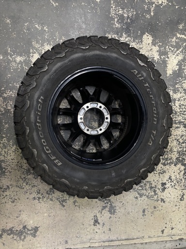 【7年使用・溝深め】RAYS TEAM DAYTONA M9+ 17x8J + BFGoodrich KO2 265/65R17 4本