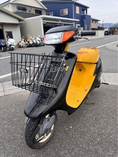 DJ-1 ホンダ　旧原付　2スト　スクーター　バイク　R RR カスタム　フルノーマル　カゴ付き　通勤　通学