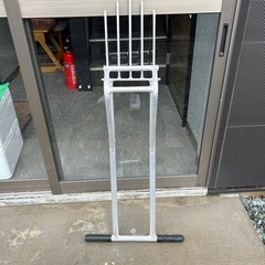 軽量アルミ製 土起こし器 家庭菜園 畑 農具の画像