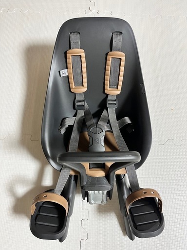 OGK アーバンイキ UrbanIki チャイルドシート 前乗せ フロントバー付 ブラックブラウン 自転車チャイルドシート