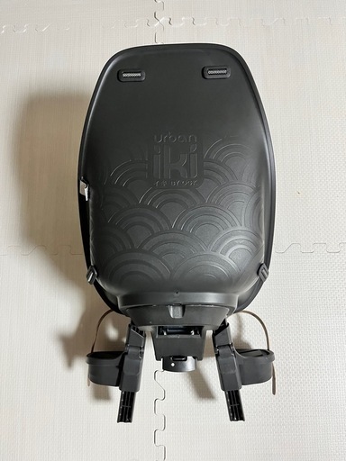 OGK アーバンイキ UrbanIki チャイルドシート 前乗せ フロントバー付 ブラックブラウン 自転車チャイルドシート