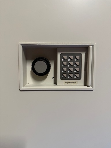 テンキー電子ロックの2時間耐火金庫