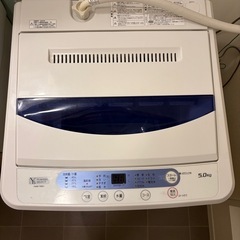 【成約済】ヤマダセレクト 5.0kg 洗濯機 YWM-T50G1の画像