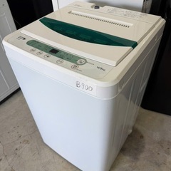 NO B900🌈福岡市内配送設置無料✨🌈ヤマダ電機オリジナル　全自動電気洗濯機　(4.5kg) HerbRelax YWM-T45A1(W) 2019年の画像