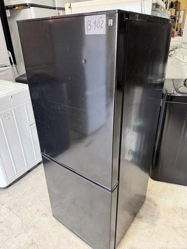 NO B902?福岡市内配送設置無料✨?140L 霜取り不要 2ドア冷蔵庫 BK(NTR-140) 2022年