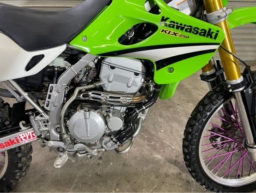 カワサキ KLX250 23000キロ　オフ車　実働　動画有り　ローン可能　