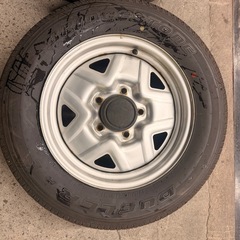 ジムニー　純正タイヤホイール　4本の画像