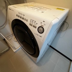 【格安8000円】SHARP ドラム式洗濯乾燥機 2019年 E4エラーあり
の画像
