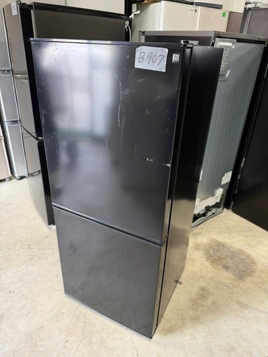 NO B907?福岡市内配送設置無料✨?106L 2ドア冷蔵庫 Nグラシア BK 2022年