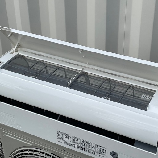取付け可 ! !◇日立 エアコン 6畳用 2022年製 凍結洗浄 ecoこれっきり100V白くまくん RAS-KD22M 高圧洗浄済み