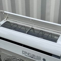 取付け可 ! !◇日立 エアコン 6畳用 2022年製 凍結洗浄 ecoこれっきり100V白くまくん RAS-KD22M 高圧洗浄済み ! 保証付き ! 取り外し無料 ! !の画像