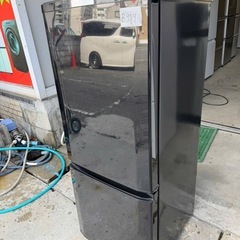 NO B909🌈福岡市内配送設置無料✨🌈MR-P15D-B 冷蔵庫 Pシリーズ サファイアブラック [146L /2ドア /右開きタイプ]の画像