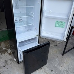 NO B909🌈福岡市内配送設置無料✨🌈MR-P15D-B 冷蔵庫 Pシリーズ サファイアブラック [146L /2ドア /右開きタイプ]の画像