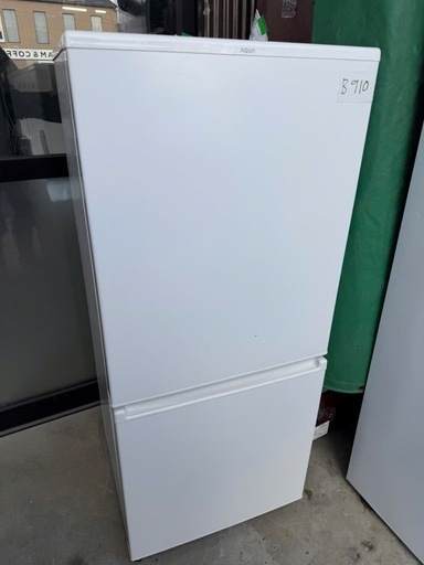 NO B910?福岡市内配送設置無料✨?AQUA アクア 冷蔵庫（168L・右開き） ミルク AQR-17M（W） 2022年