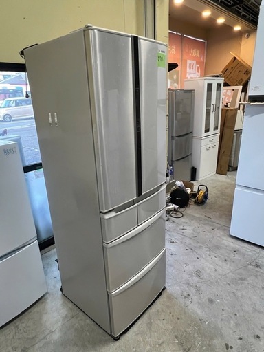 NO B911?福岡市内配送設置無料✨?NR-F412V-N 冷蔵庫 Vタイプ シャンパン [411L /6ドア /観音開きタイプ]
