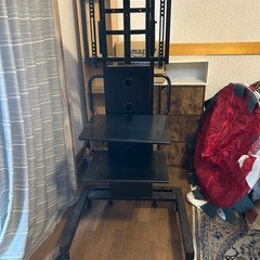 壁寄せTVスタンドの画像