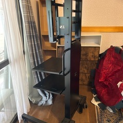 壁寄せTVスタンドの画像