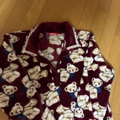 フリース　部屋着　ワンピースの画像