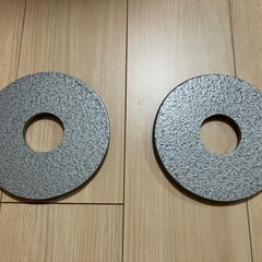 【新品未使用】バーベルウエイト1.25kg２個セット（穴径50mm）の画像