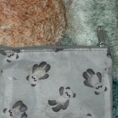 パンダちゃん柄  ポーチの画像