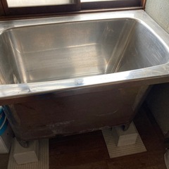 ステンレス風呂桶の画像