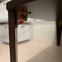 【美品】ニトリ　折りたたみテーブル　120cmの画像