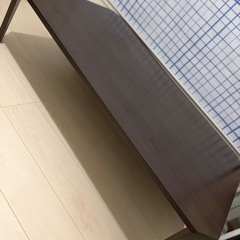 【美品】ニトリ　折りたたみテーブル　120cmの画像