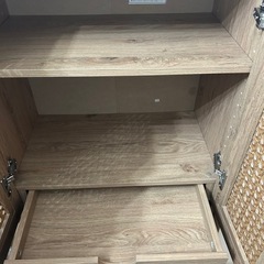 LOWYA ラタンキャビネットの画像