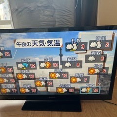 KDL-40EX720 SONY 液晶テレビ　12年製の画像