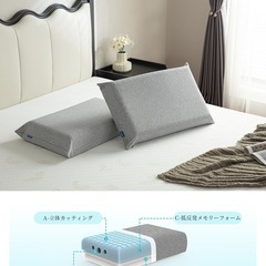 Newentor 首が痛くならない 3層構造 メモリーフォーム枕 枕 ピローの画像