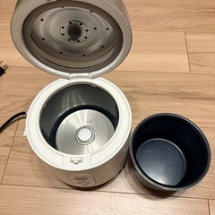 炊飯器  1人暮らし 山善の画像